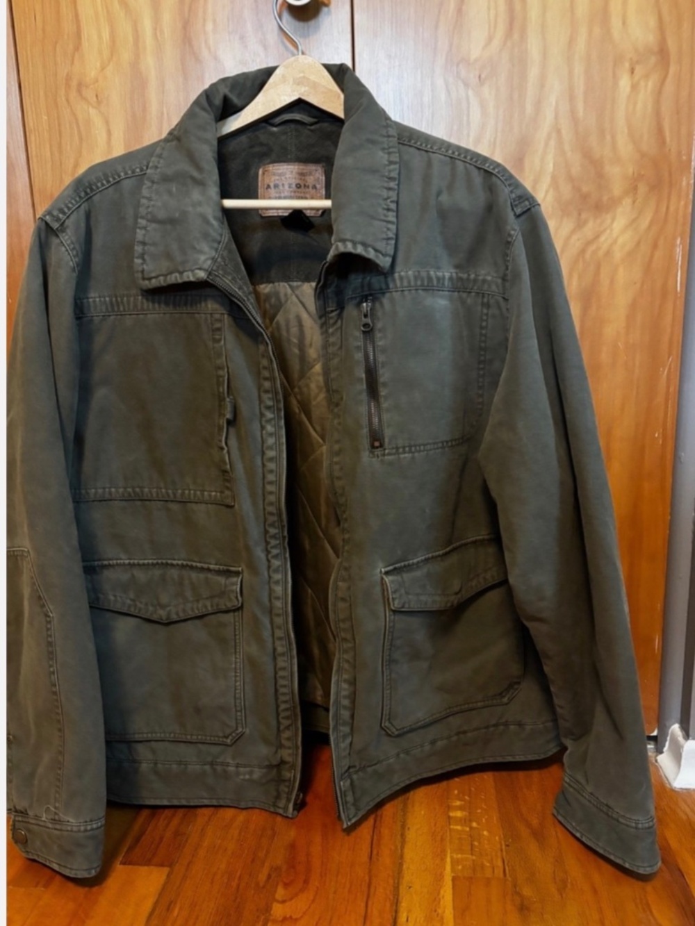 Men's Arizona Lined Winter Coat, Size XXL